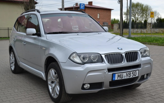 BMW X3 cena 36500 przebieg: 240000, rok produkcji 2007 z Radom małe 562